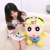 Neww Style Hot-selling Cartoon Animal Modeling Totoro Kitty and Minions Stuffed Plush Toy Doll