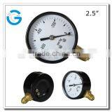 High Quality Black Steel Brass Internal Economic Types of Vacuum Meter