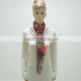 TYCAP102 Red Silk Scarf