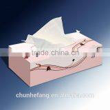 100% Virgin Wood Fine Box Facial Tissue Paper thumbnail-1