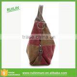 2015 High Quality Women Handbags Tote Women Clutch Female Patchwork Stitching Color Canvas Bags Women's Canvas Handbags Sale thumbnail-1