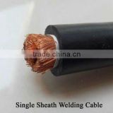 Top quality Flexible Copper/CCA Rubber Insulation Electric Welding Cable