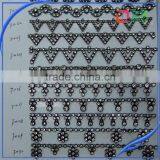Wholesale Factory Price Rhinestone Heat Transfers Decorative Furniture Trim Squre Rhinestone Trimming Trim