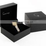 Cube Shape Luxury Black Watch Boxes WIth Pillow Cushion Inside thumbnail-5