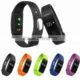 Smart King ID107 Bluetooth 4.0 Smart Bracelet Band Heart Rate Monitor Fitness Tracker Sport Wristband for Android IOS Smartphone