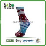 Tie Dyed Stripe and Star Knee-high Sports Socks thumbnail-2