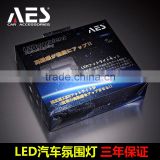 AES price colorful car accessories auto parts footwell lighting LED ambient Atmosphere lamp Interior Mood Lighting
