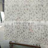 Decorative Wardrobe Sliding Door Ultra Clear White Back Painted Glass thumbnail-3