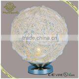 2015 Hot Sale Big Round Ball Rattan Wicker Writing Table Reading Lamp thumbnail-1