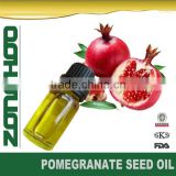 Pomegranate oil rich in plamitic acid