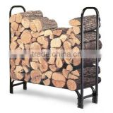 metal firewood rack