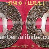 Traditional Decorative Samurai Katana Sword With Carbon Steel Blade and Casting Zinc Alloy Tsuba JL595 thumbnail-1