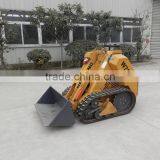 Mini Tracked Skid Steer Loader With Trencher,Kohler Engine,26hp for Sale
