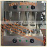 Factory Price Automatic Commercial Kono Cone Pizza Waffle Cone Moulding Making Machine for Sale thumbnail-6