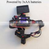 AA Battery Headlight Zoom Led Headlamp Aluminium Led Headlamp thumbnail-2