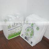 Wholesale Accept Custom Printed Certified Compostable PLA Non-woven Shopping Bag thumbnail-1