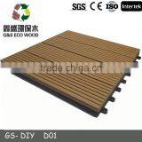 Cheap Deck Tiles Anti-uv Wpc Interlocking Decking Tiles Outside Wpc Deck Tiles thumbnail-2