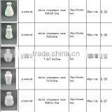 Pure Purple and Red Bud Ceramic Flower Vase ,mini Stoneware Vase thumbnail-2