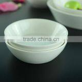 China Supplier New Premium Custom Design White Glazed Porcelain Dinner Set thumbnail-4