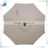 Patio Market Sun Beige Umbrella With Push Button Tilt and Crank thumbnail-4
