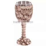 Creative Home 3D Stereoscopic Palm Skull Shape Goblet 200ml Stainless Steel Knight Shot Glass thumbnail-5