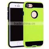 Wiredrawing Phone Case TPU + PC Combo Phone Shell Protective Back Cover for IPhone 7 thumbnail-2