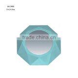 Geometrical Shape Inlaid Mirror Natural Plain Concrete Designer Home Decor thumbnail-3