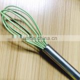 Kitchen is not easy deformation manual silicone whisk