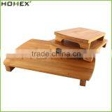 Wholesale Cheap Price Serving Food Wooden Burnished Bamboo Sushi Plate For Sale/Homex_Factory thumbnail-2