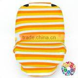 Elastic Baby Car Seat Cover Stripe Nursing Cover OEM Service Shopping Cart Cover thumbnail-3