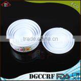 NBRSC 5pcs Plastic Food Storage Box Stackable Food Container Set Nested Packing thumbnail-4