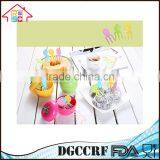 1Set Apple Box 10 PCS Plastic Fruit Fork Stand Container Kids Cake Dessert Forks thumbnail-5