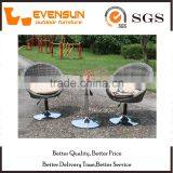 3PC Garden Coffee Table Set Alum Frame thumbnail-1