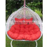 Garden Double Rattan Egg Chair thumbnail-3