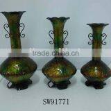 Decorative Metal Vase thumbnail-1