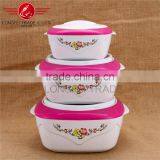 Household 3pcs Plastic Casing /stainless Steel Heat Preservation Lunch Box/ Food Warmer thumbnail-1