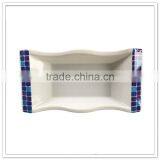 Ex- Factory Price Plaid Green Colored Customize Bowl With Scale thumbnail-4