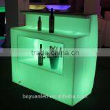 PE Night Club Lighted Led Bar Furniture Bar Counters Design