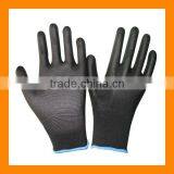 Cheapest PU Palm Fit Gloves Multi-colors Softtextile PU Glove Industrial Work Safety PU Coated Gloves thumbnail-3
