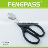 CC-1002B 13.7cm 2CR13 Stainless Steel ABS Plastic Handle Scissors-Shaped Big Cigar Scissors thumbnail-1