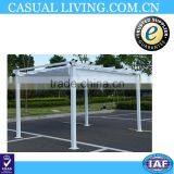 3x4m Outdoor Metal White Waterproof Polycarbonate Outdoor Gazebo thumbnail-1