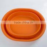 Fashionable Collapsible Salad Bowl Fruit Wash Bowl thumbnail-5