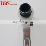 Construction Tools 19/22mm Double Ratchet Ring Podger Spanner thumbnail-2