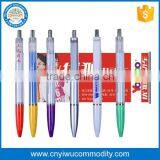 Customized Top Quality Logo Printed Cheap Banner Ball Pen thumbnail-1