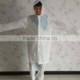 Adult Reusable 100% PEVA Plastic Raincoat thumbnail-1