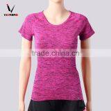 Ladies Sportswear Fitness Clothing Training Short Sleeve Sport Shirt Women thumbnail-4