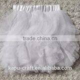 High Quality White Baby Skirts Children Tulle Skirt and Romantic Tutu thumbnail-2