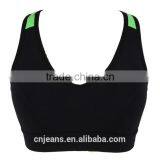 GZY Breathable Comfortable Plain Cheap Wholesale Sports Bra thumbnail-2