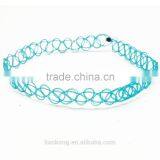 Stretchable Made Plastic Fashion Rainbow Dubai Hot Tattoo Choker Necklace thumbnail-3