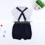 Newborn Baby Clothes 2017 Boutique Children Clothing Short Sleeve Cotton Bamboo t Shirt thumbnail-5